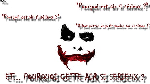 Joker illustration screenshot, Joker, The Dark Knight, Batman, Le chevalier noir HD wallpaper