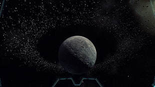 moon wallpaper, Star Citizen HD wallpaper