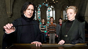 Harry Potter movie still, movies, Harry Potter, Severus Snape, Harry Potter and the Half-Blood Prince HD wallpaper