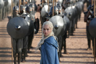 Daenarys, Emilia Clarke, anime, Game of Thrones, Emilia Clarke, Daenerys Targaryen HD wallpaper