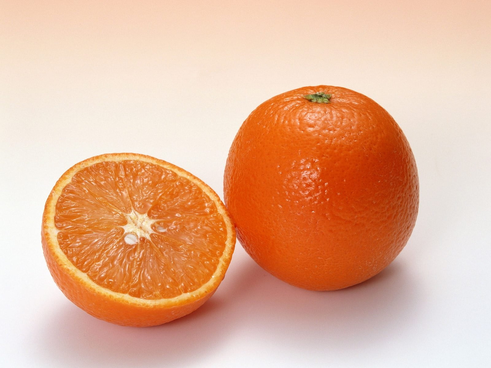 sliced orange fruit