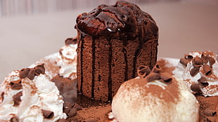 brown muffins