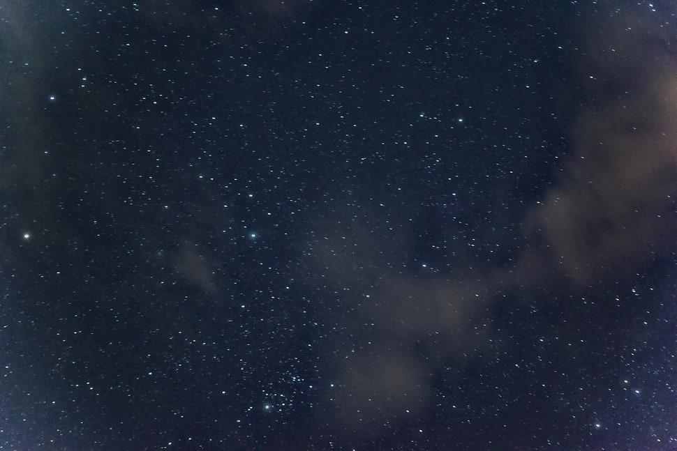 galaxy universe, Starry sky, Night, Glitter HD wallpaper