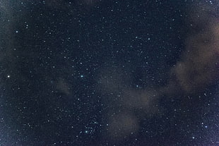 galaxy universe, Starry sky, Night, Glitter HD wallpaper