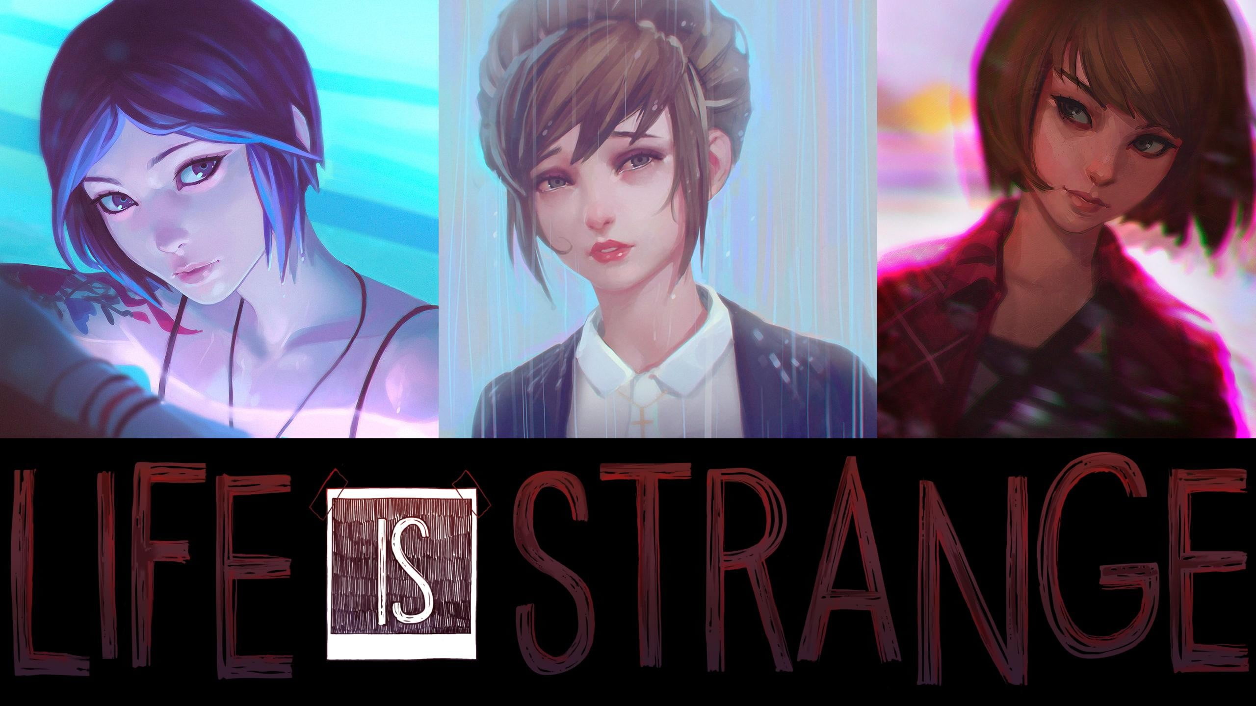 Life Is Strange Text Life Is Strange Max Caulfield Chloe Price Kate Marsh Hd Wallpaper Wallpaper Flare