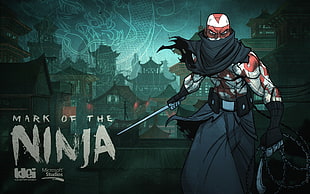 Mark of the Ninja wallpaper, Mark of the Ninja, video games HD wallpaper