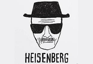 Hesenberg illustration, Breaking Bad, TV, Heisenberg