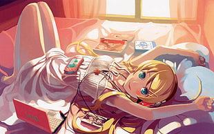 Anime illustration, women, anime, anime girls, Ore no Imouto ga Konnani Kawaii Wake ga Nai HD wallpaper