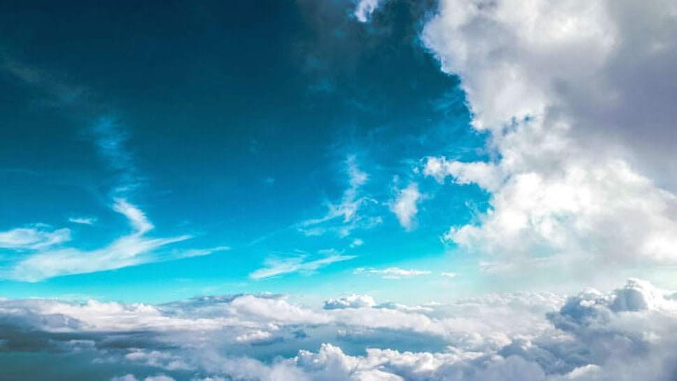 photography of white clouds HD wallpaper