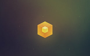 hexagon yellow logo
