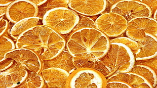 round orange sliced citrus fruits