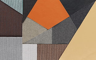 orange, gray, and brown wallpaper