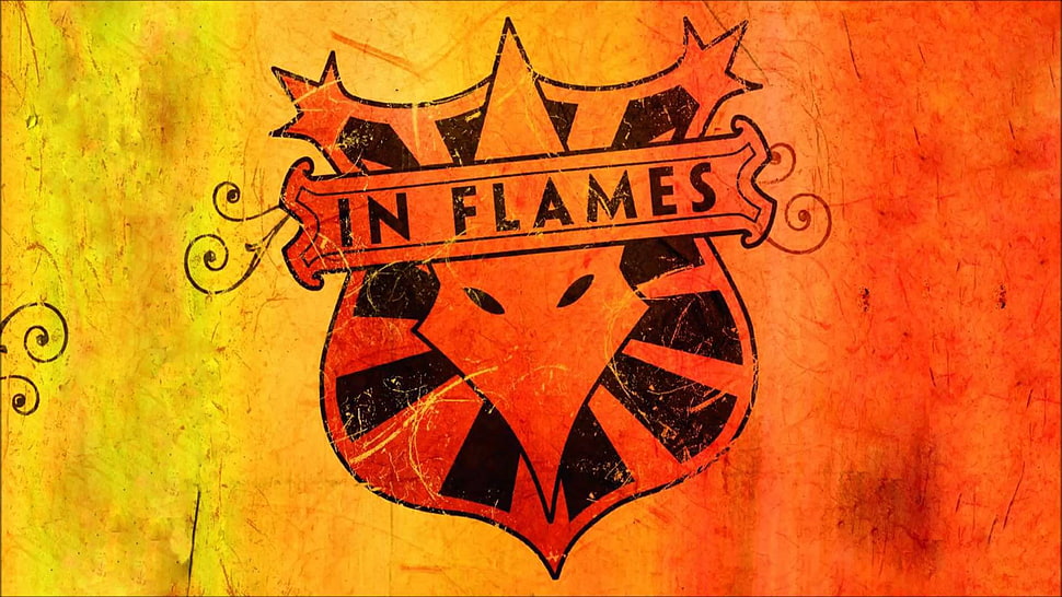 In Flames illustration, In Flames HD wallpaper