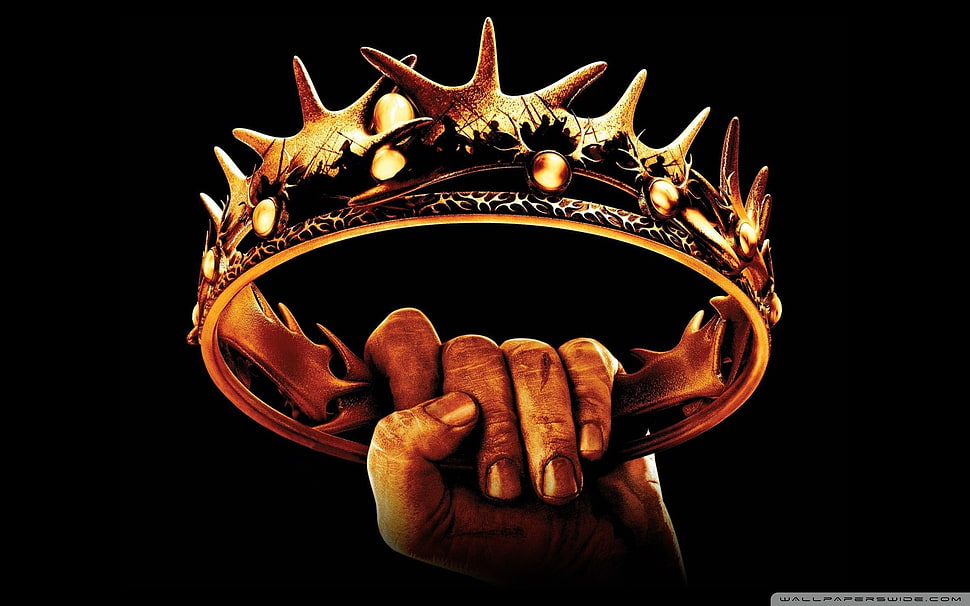 hand holding crown digital wallpaper, Game of Thrones HD wallpaper
