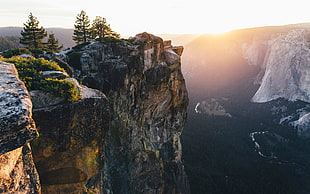 green mountain, Yosemite National Park, nature, landscape