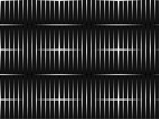 Grille,  Black background,  Abstract