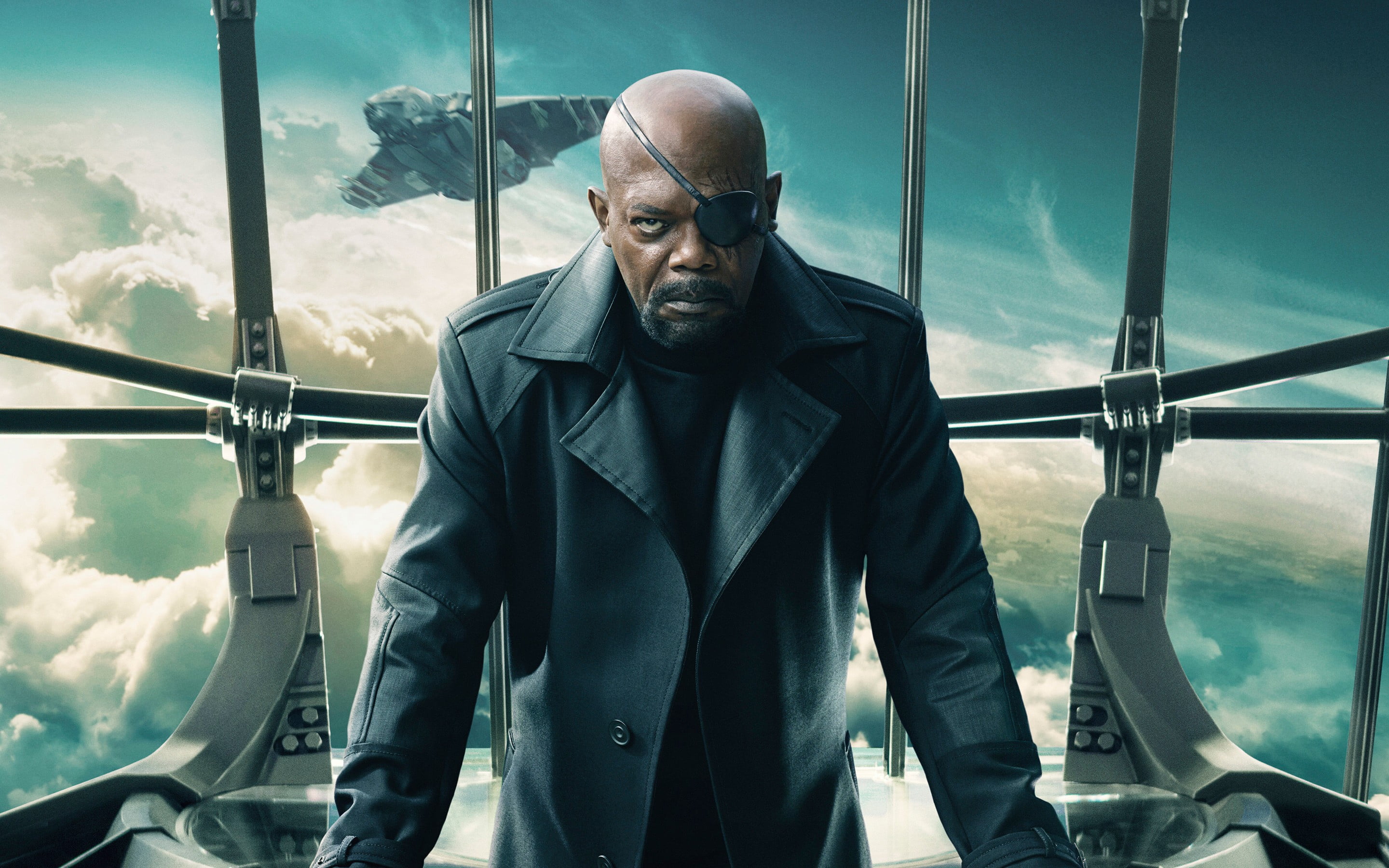 Samuel L. Jackson, Nick Fury, movies, Captain America: The Winter Soldier, Captain America