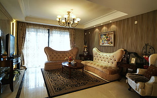 four piece living room furniture set