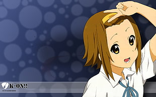 K-on anime character screenshot HD wallpaper