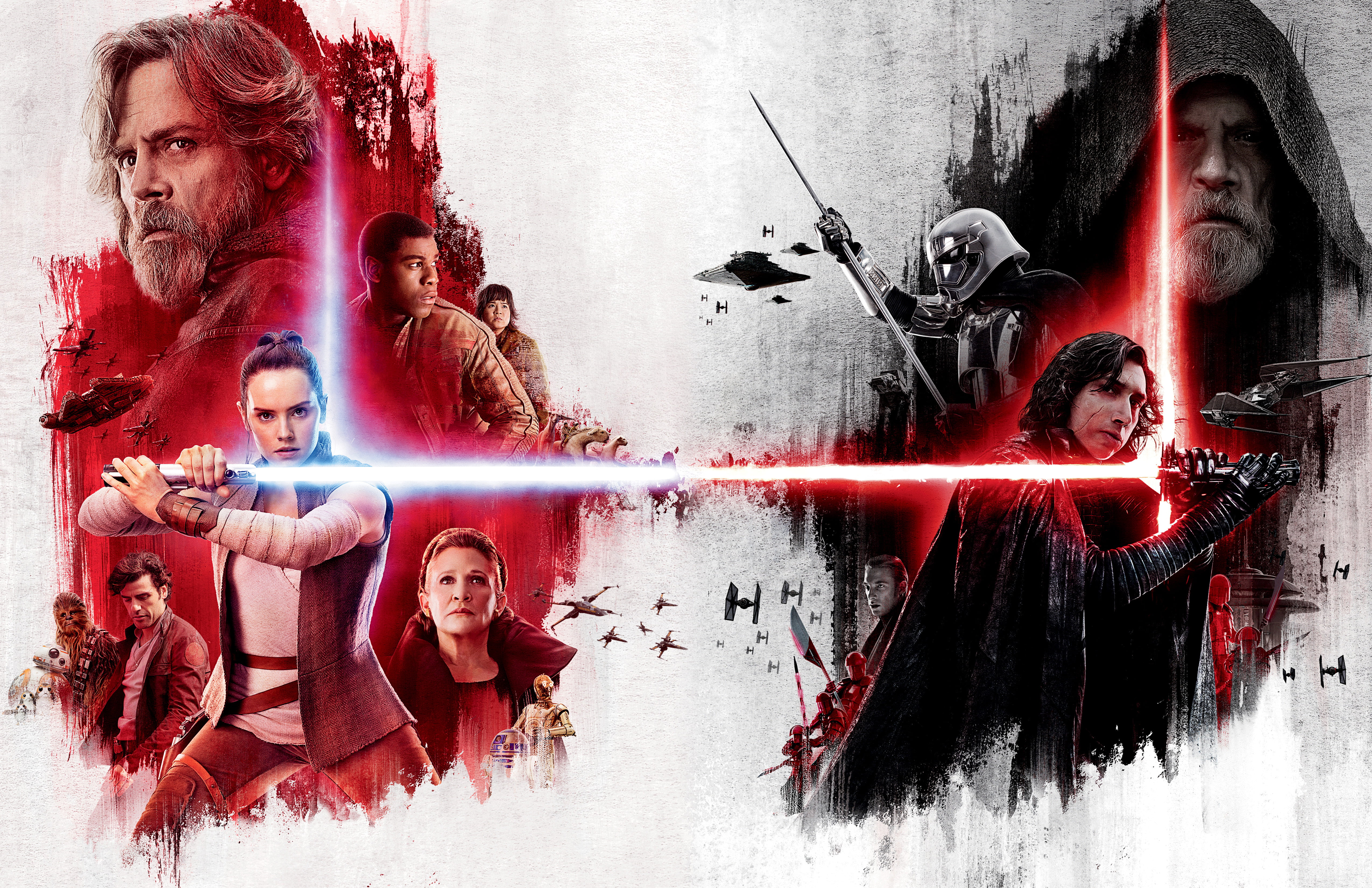 Star Wars the last jedi poster