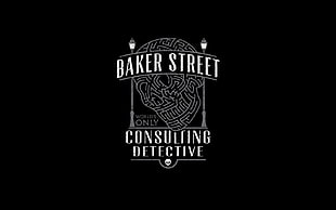 Baker Street Consulting Detective logo, Sherlock Holmes, Sherlock
