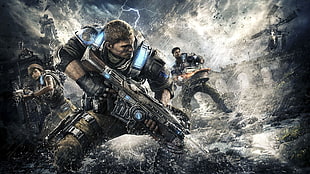 Gears of War wallpaper, video games, Gears of War 4