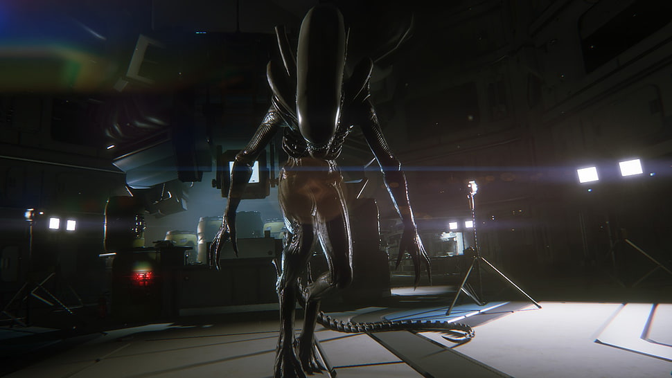 Xenomorph wallpaper, aliens, Alien: Isolation HD wallpaper