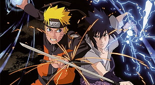 Naruto and Saske