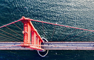 Golden Gate Bridge, sea, bridge, Golden Gate Bridge HD wallpaper