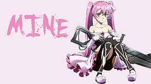 pink haired female anime character, Akame ga Kill!, Mine (Akame ga Kill), anime girls, anime HD wallpaper