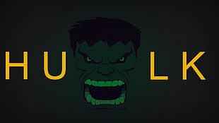 Incredible Hulk wallpaper, Hulk, artwork, Marvel Comics, text HD wallpaper