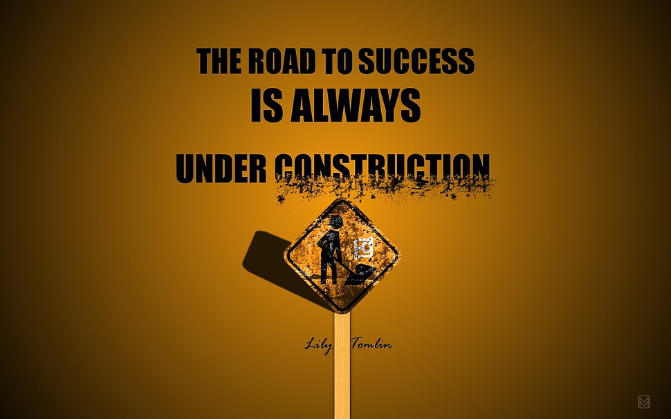 men at work signage with text overlay, quote, text, signs, typography HD wallpaper