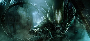 Alien illustration
