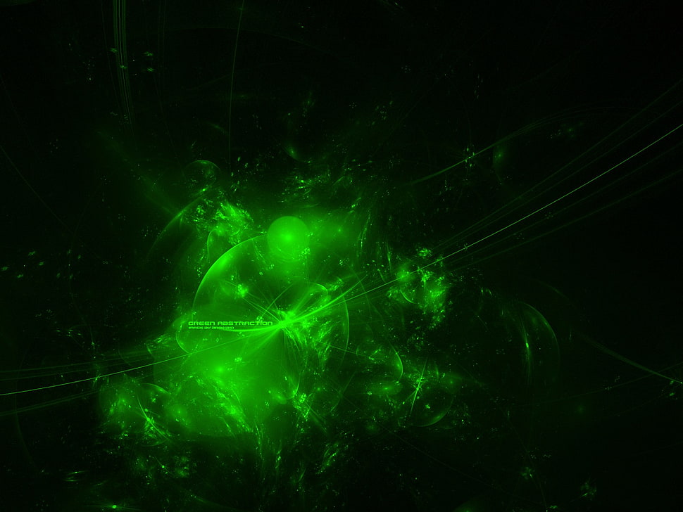 abstract, green HD wallpaper