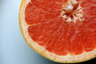 round red fruit, pink grapefruit HD wallpaper