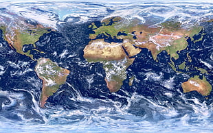 world map, map, Earth