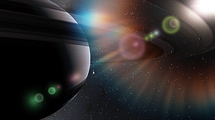 Planet Saturn illustration