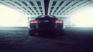 photography of gray Audi R8