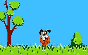 Duck Hunt, 8-bit, Nintendo Entertainment System, dog HD wallpaper