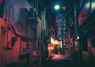 Japan, street, neon
