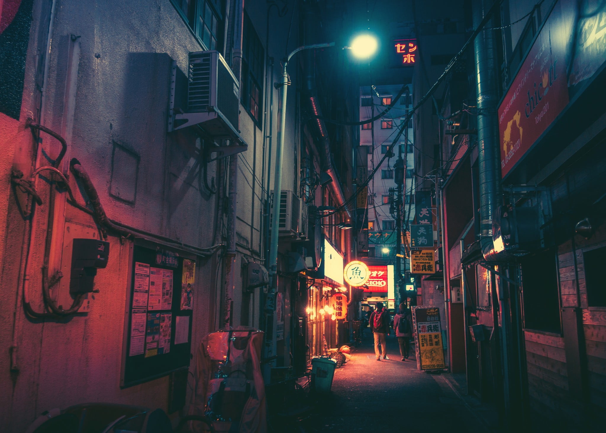 Japan, street, neon HD wallpaper | Wallpaper Flare