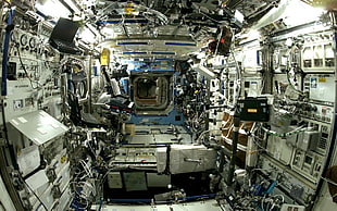 NASA space shuttle interior
