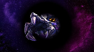 Veigar wallpaper, League of Legends, picture in picture, Veigar, space