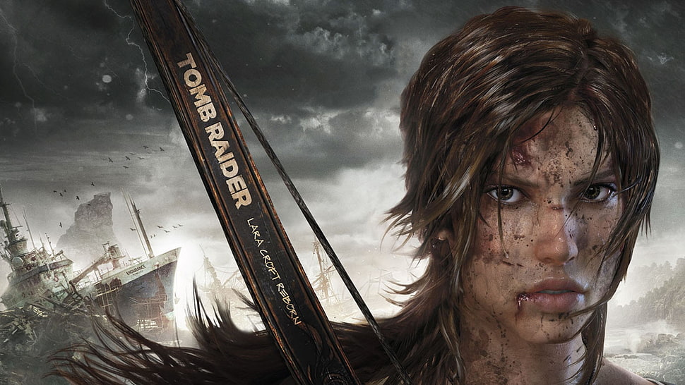 Tomb Raider digital wallpaper, Tomb Raider, video games, Lara Croft HD wallpaper