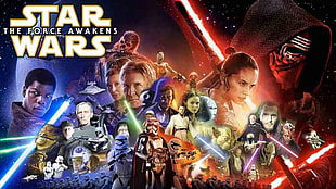 Star Wars The Force Awaken poster
