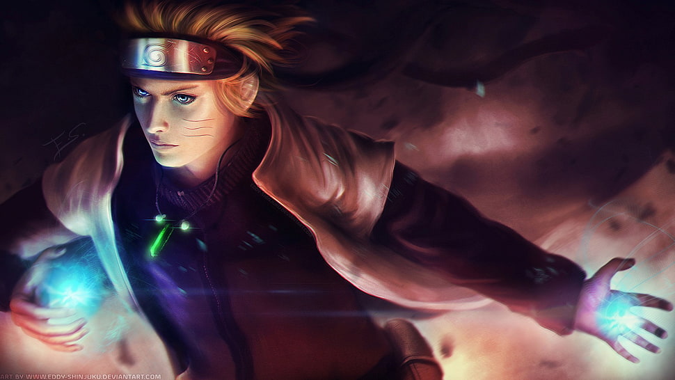 Uzumaki Naruto poster HD wallpaper