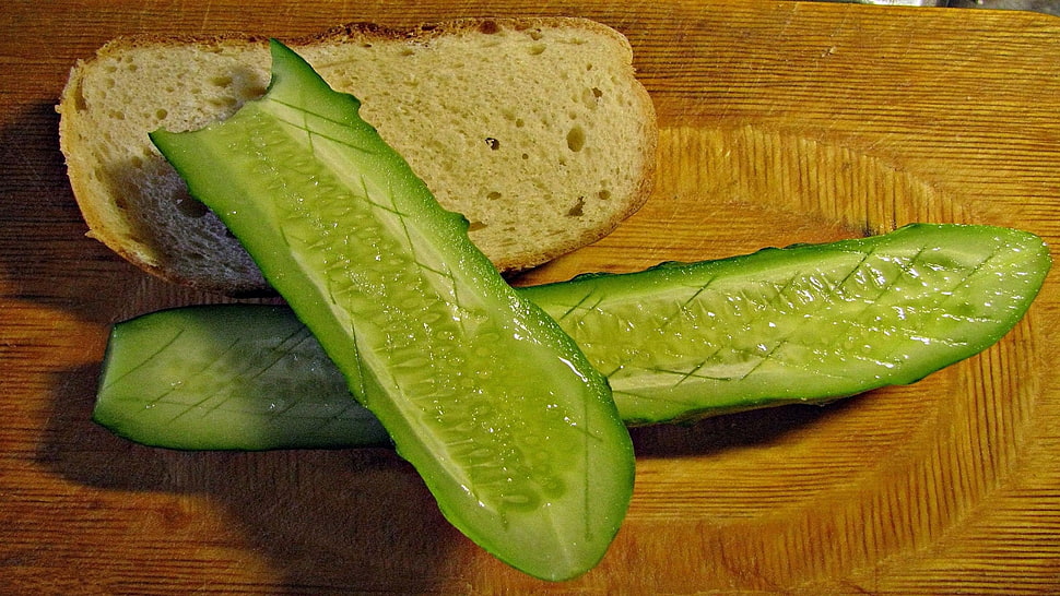 green Cucumber HD wallpaper