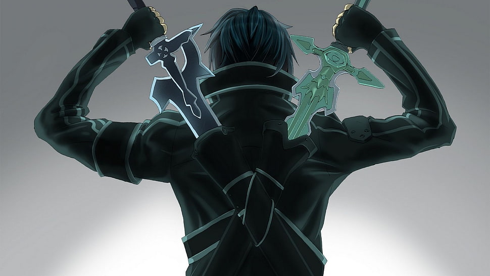 anime, Sword Art Online, Kirigaya Kazuto HD wallpaper