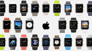 assorted Apple watch