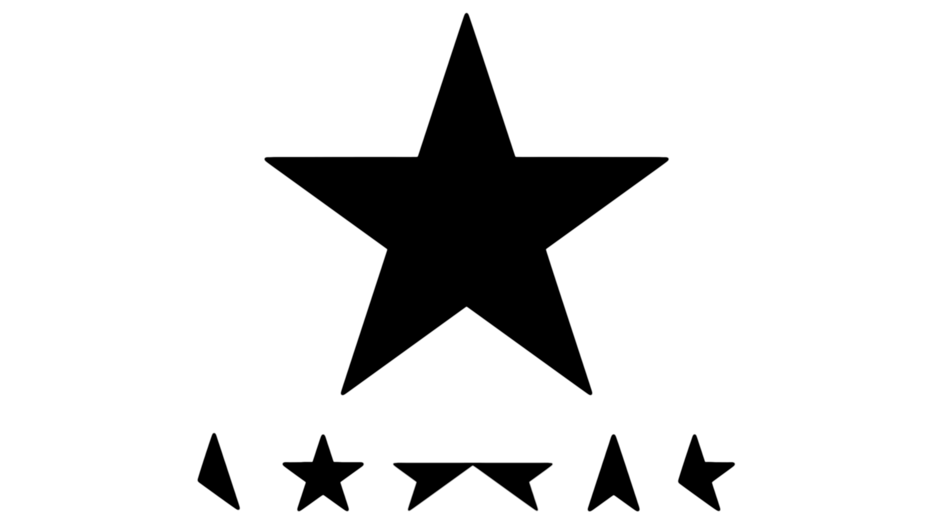 black star logo, David Bowie, monochrome, music, album covers
